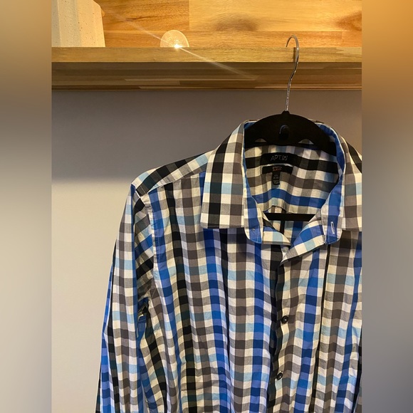 Apt 9 Stretch Slim Fit Dress Shirt - Picture 2 of 4